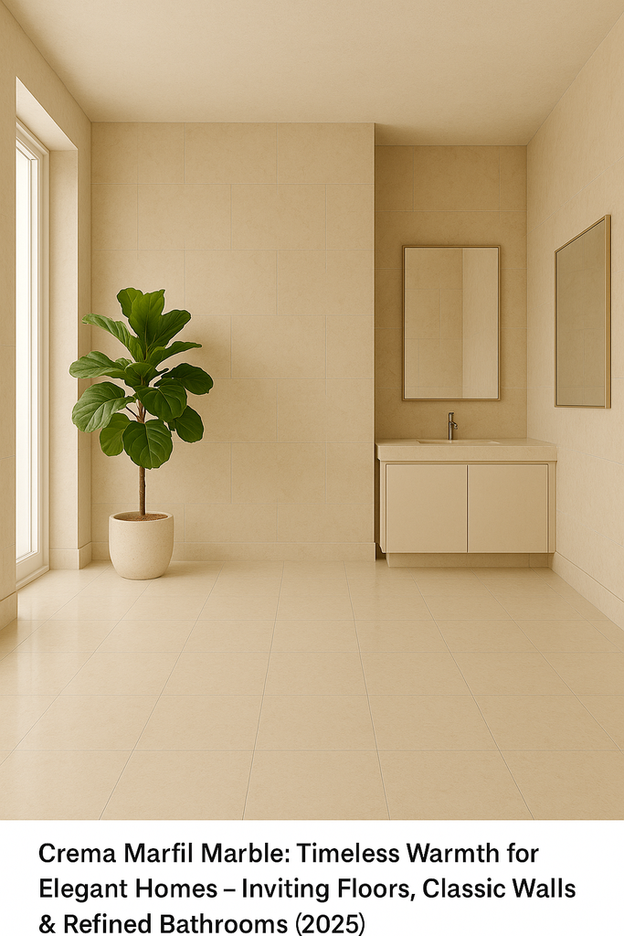Crema Marfil Marble: Timeless Warmth for Elegant Homes – Inviting Floors, Classic Walls & Refined Bathrooms