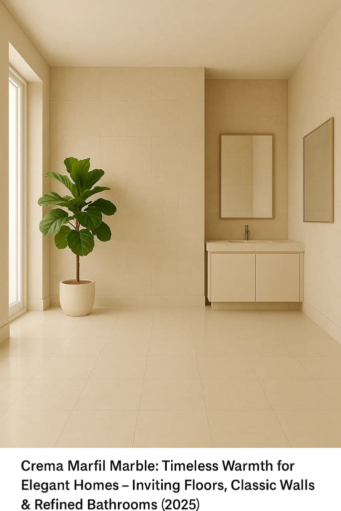 Crema Marfil Marble: Timeless Warmth for Elegant Homes – Inviting Floors, Classic Walls & Refined Bathrooms