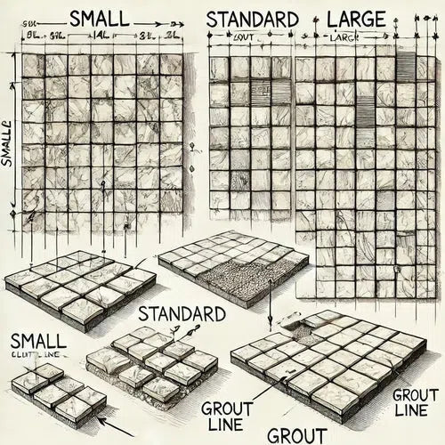 Perfecting Marble and Travertine Tile Installation: The Complete Guide to Grout Line Sizes, Grout Widths, and Installation Tips