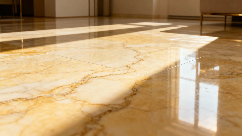 Transform Your Home with the Timeless Elegance of Crema Marfil Marble Floor