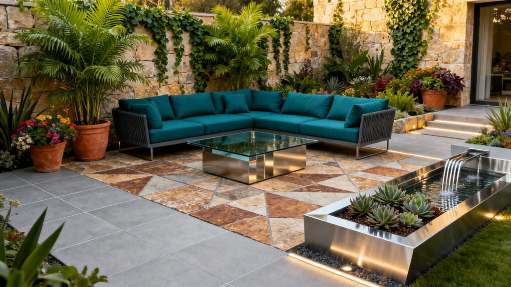 Top Trends in Outdoor Stone and Tile for Patios and Gardens in 2025