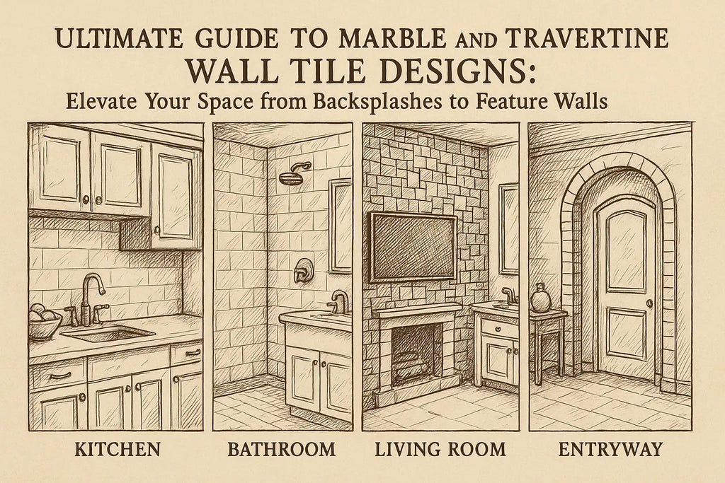 Ultimate Guide to Marble and Travertine Wall Tile Designs: Elevate Your Space from Backsplashes to Feature Walls