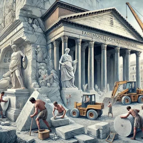 Was Marble Hard to Use in the Roman Empire?