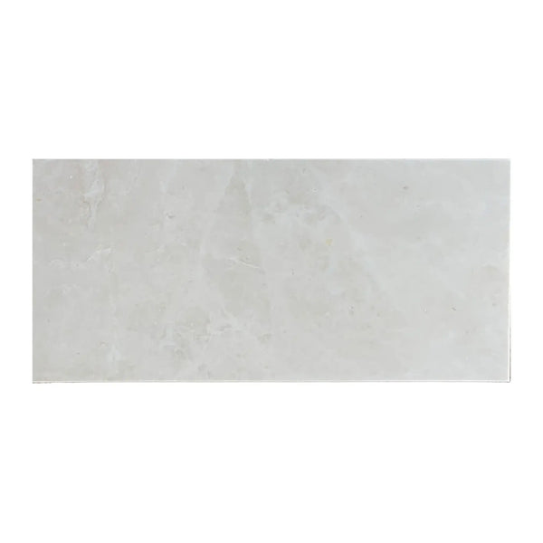 Rectangular White Pearl Botticino Beige Marble 12X24 polished or honed slab