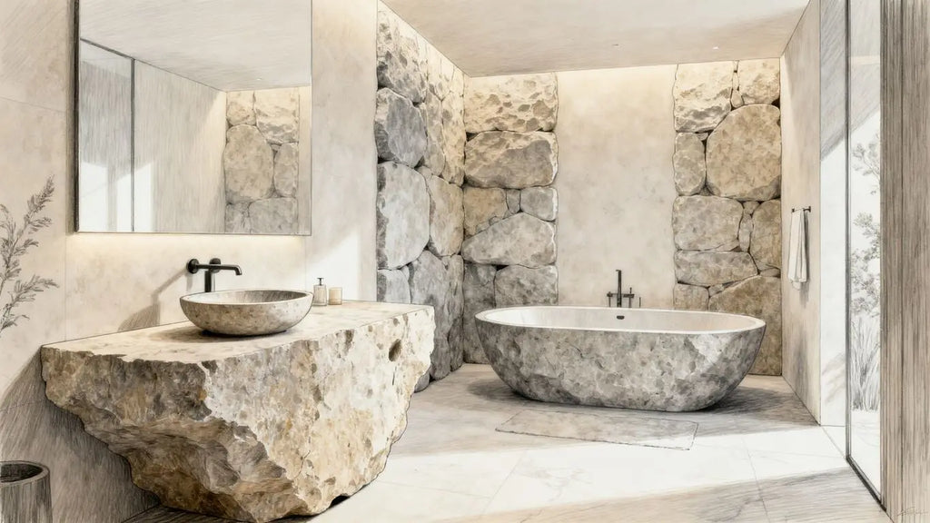 10 Bathroom Design Trends Using Natural Stone That Will Increase Home Value