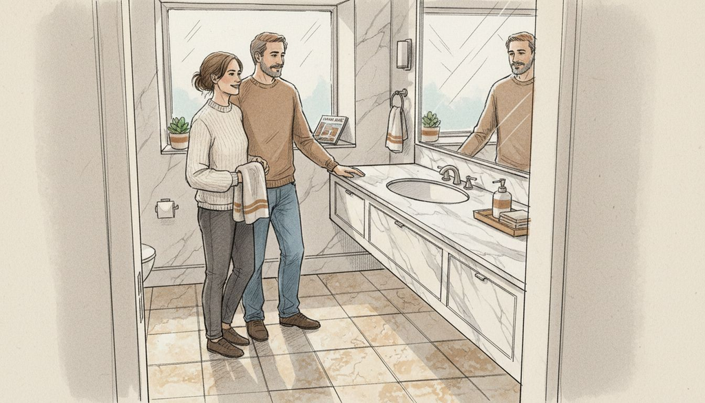 Choosing Stone for Bathrooms: Achieve Upscale Results