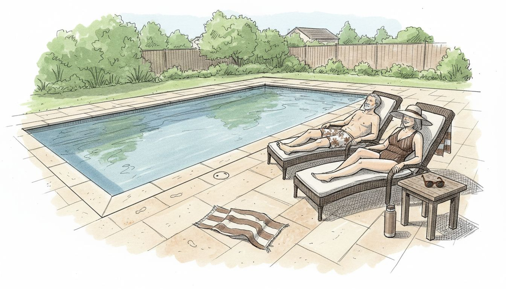 Travertine Pool Decks Explained: Style, Safety, Value