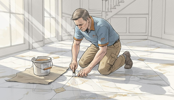 What Is Marble Filler and Its Role in Tilework