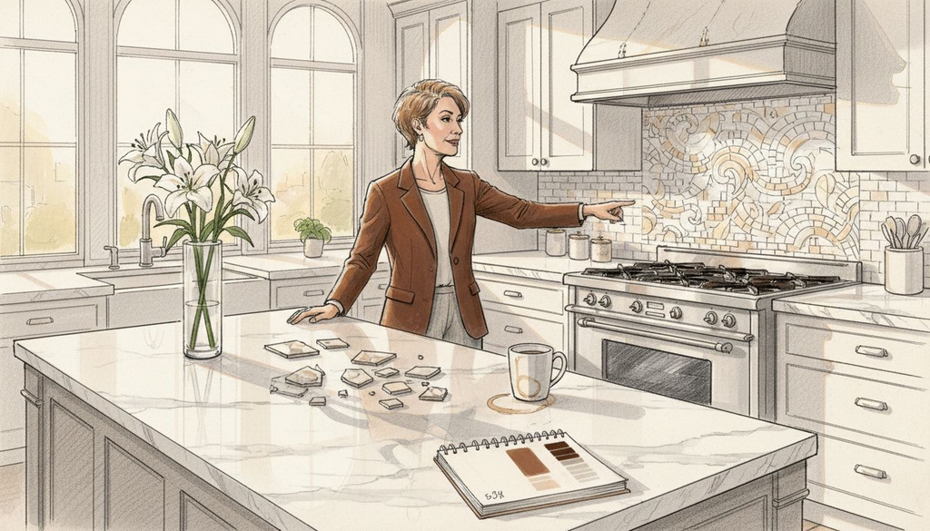 Types of stone mosaics: guide for upscale kitchen & bath