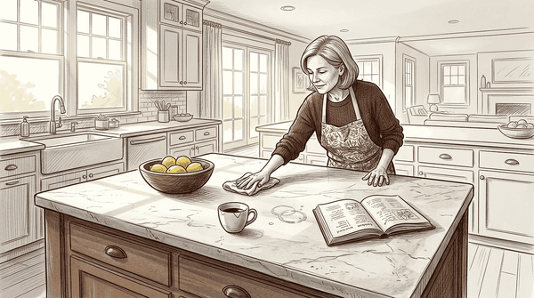 What is antiqued marble? A 2026 guide for homeowners