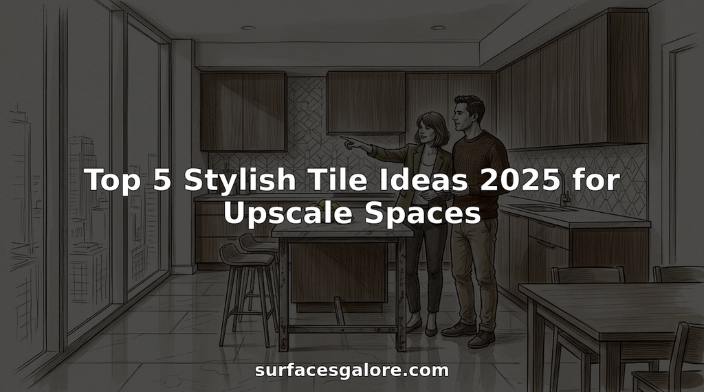 Top 5 Stylish Tile Ideas 2025 for Upscale Spaces