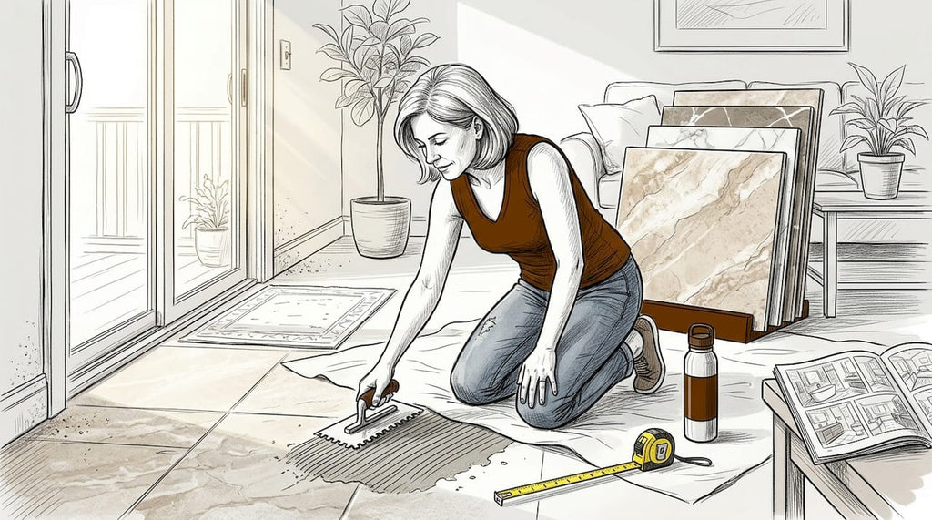 Step-by-step living room tile workflow for lasting results