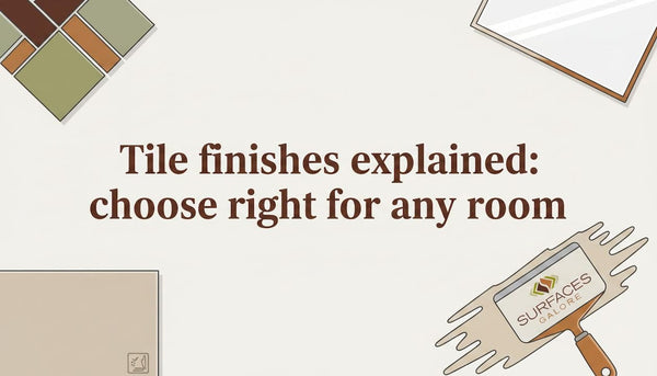 Tile finishes explained: choose right for any room