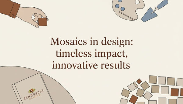 Mosaics in design: timeless impact, innovative results