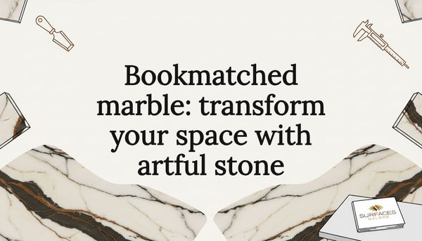 Bookmatched marble: transform your space with artful stone