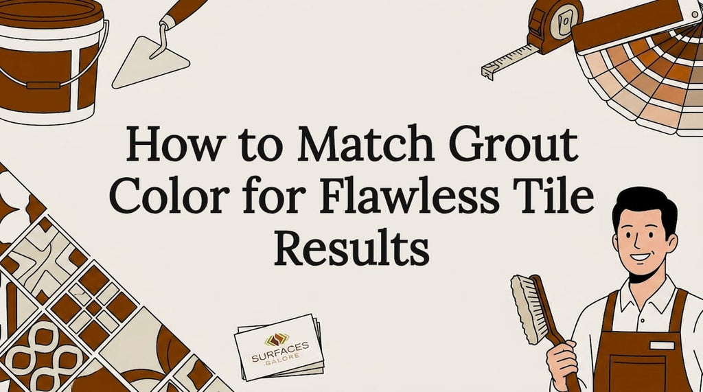 How to Match Grout Color for Flawless Tile Results