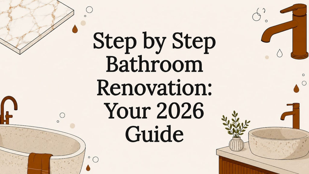 Step by Step Bathroom Renovation: Your 2026 Guide