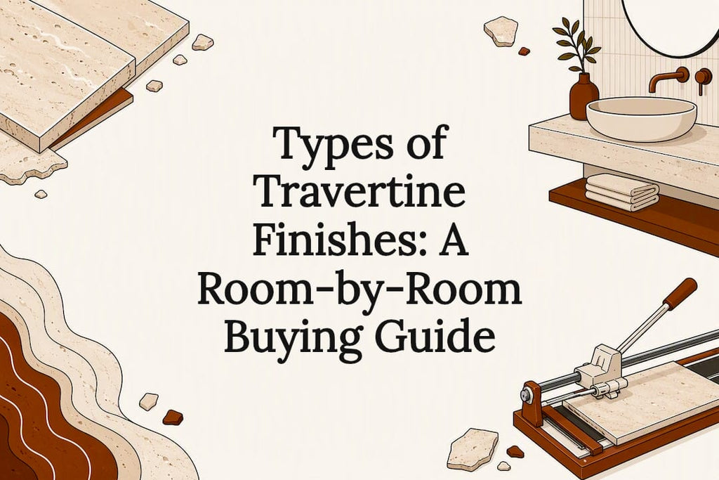 Types of Travertine Finishes: A Room-by-Room Buying Guide