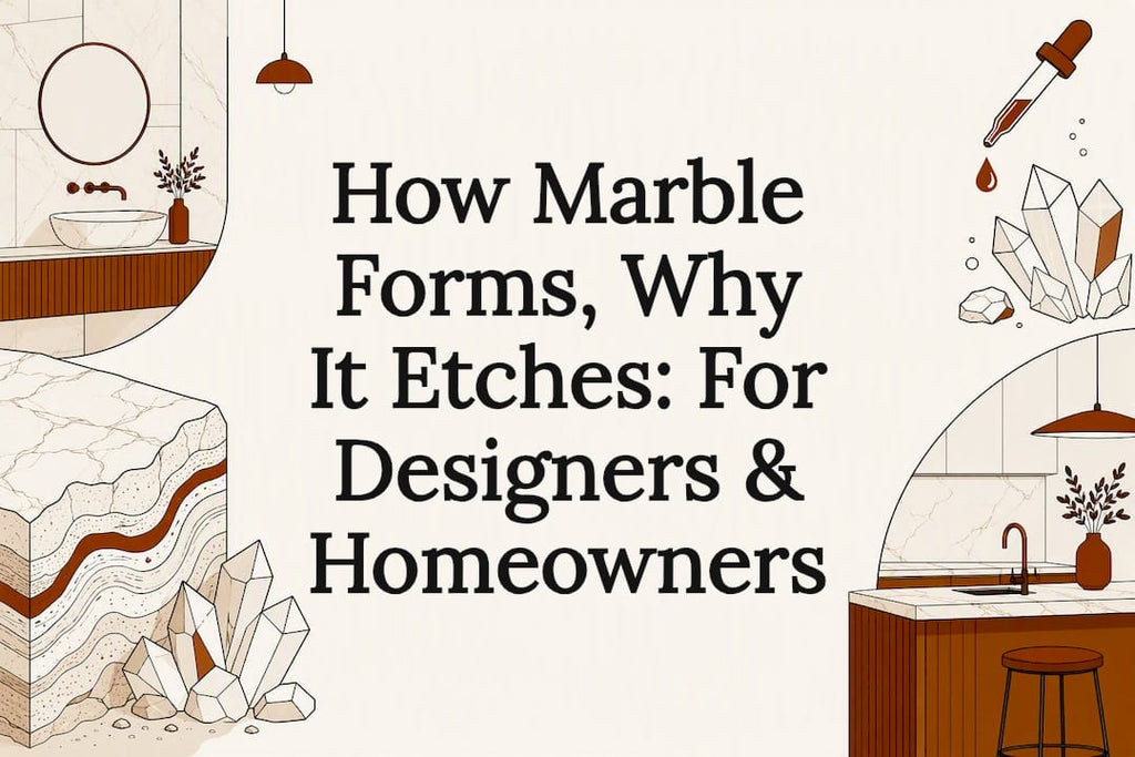 How Marble Forms, Why It Etches: For Designers & Homeowners