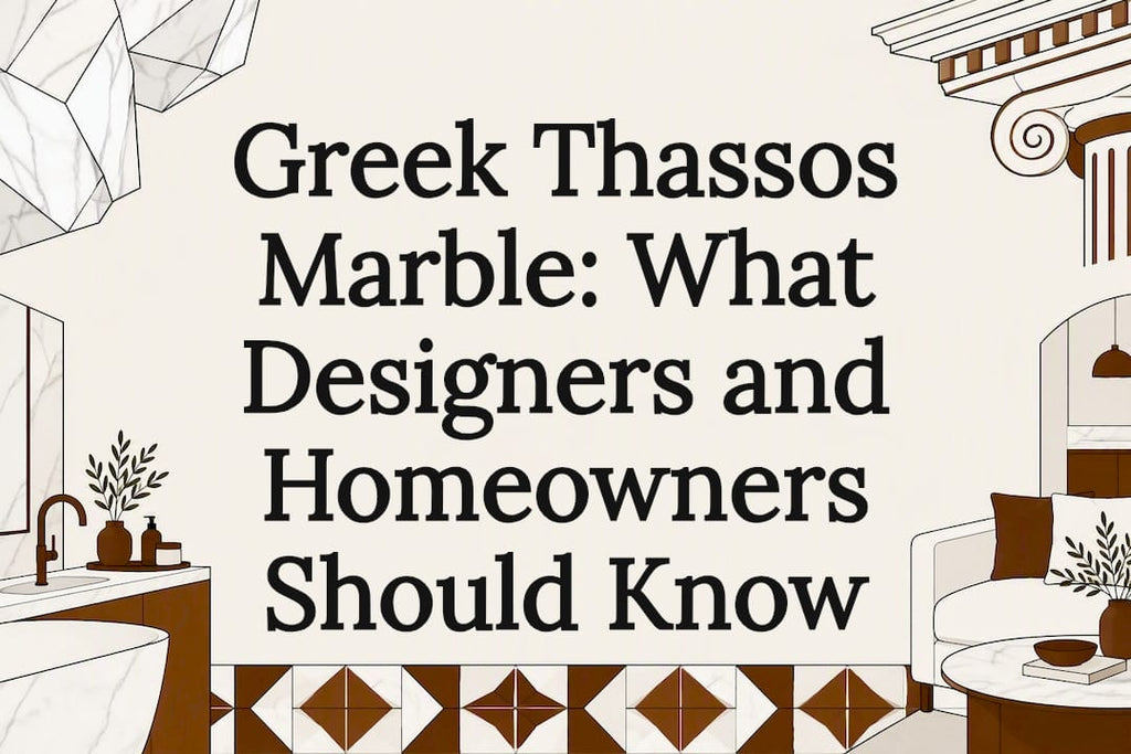 Greek Thassos Marble: What Designers and Homeowners Should Know