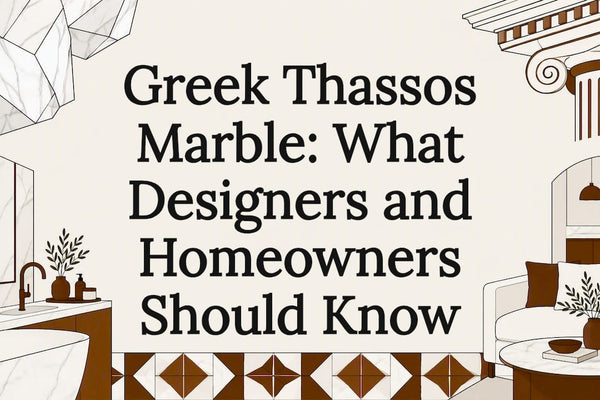 Greek Thassos Marble: What Designers and Homeowners Should Know