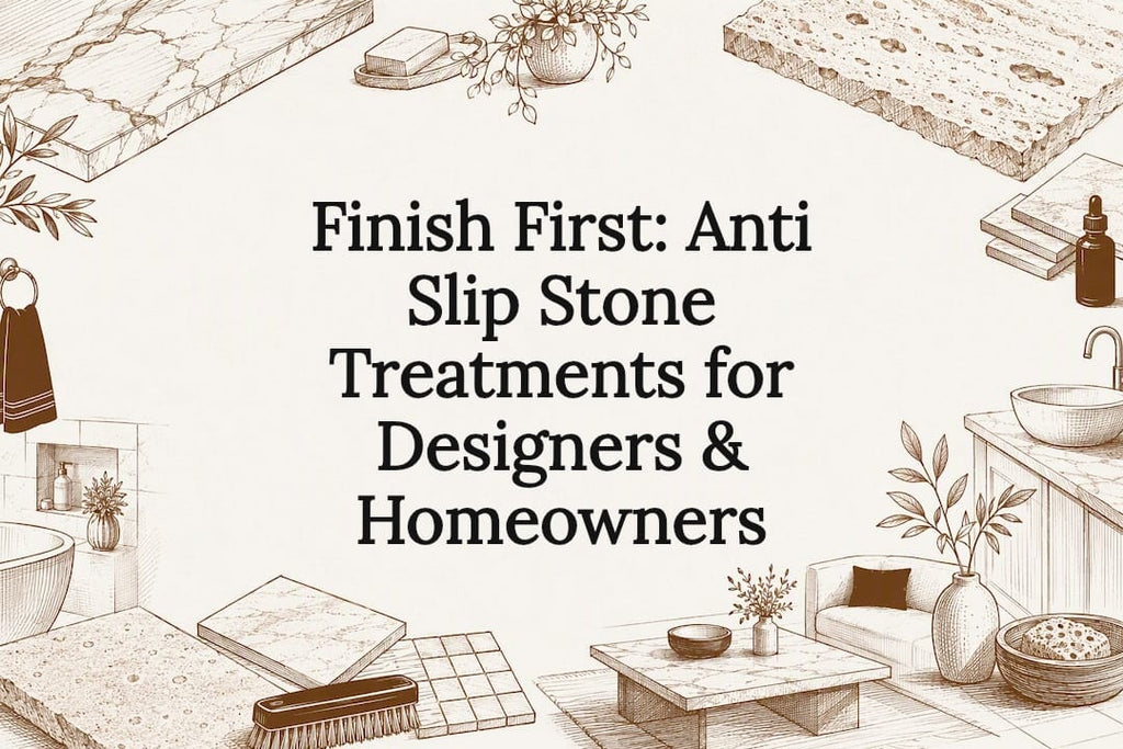 Finish First: Anti Slip Stone Treatments for Designers & Homeowners