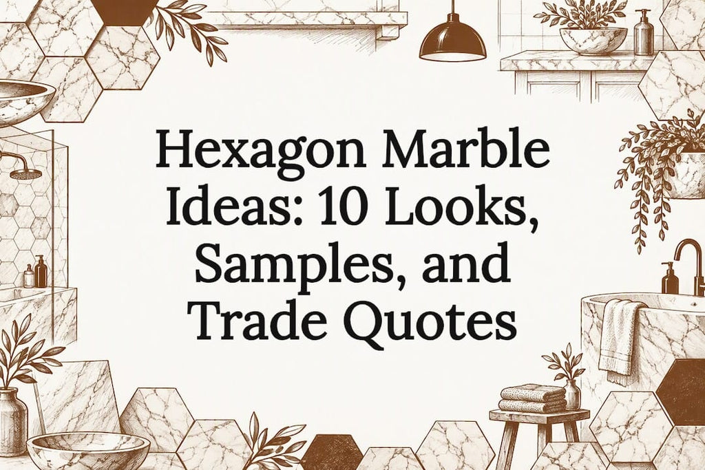 Hexagon Marble Ideas: 10 Looks, Samples, and Trade Quotes