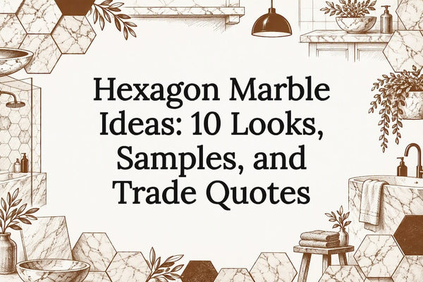 Hexagon Marble Ideas: 10 Looks, Samples, and Trade Quotes
