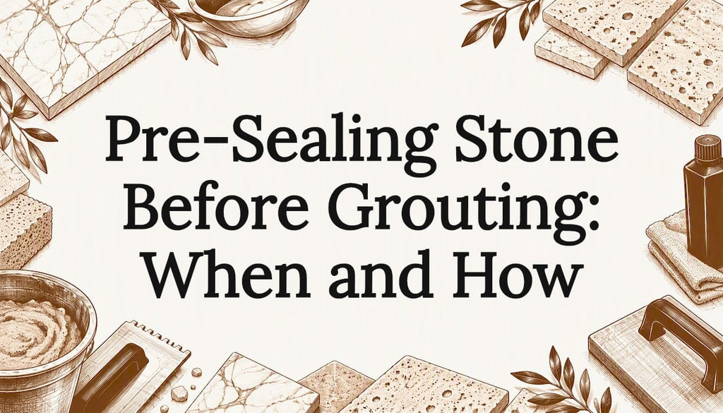 Pre-Sealing Stone Before Grouting: When and How