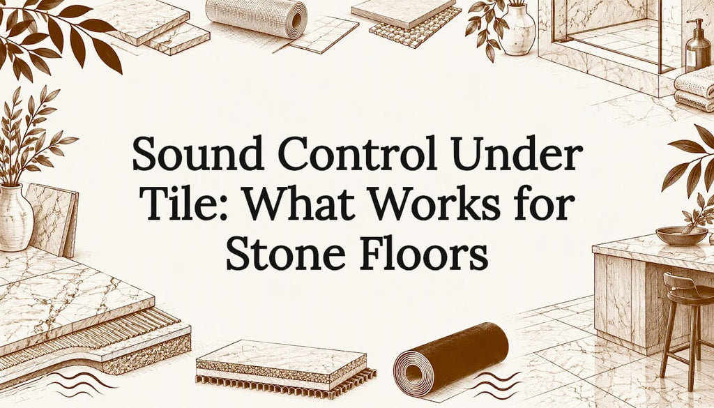 Sound Control Under Tile: What Works for Stone Floors