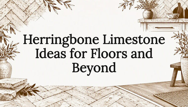 Herringbone Limestone Ideas for Floors and Beyond
