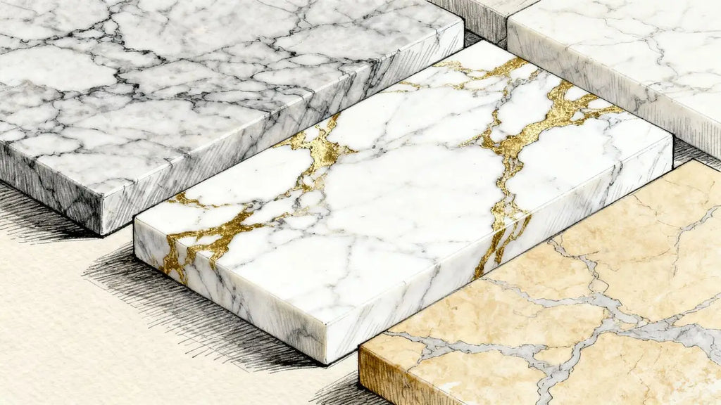 2026 Marble Design Trends: Carrara, Calacatta, Thassos, Dolomite and More