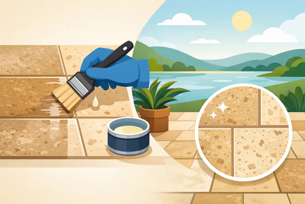 How to Seal Travertine Tile Without Hiding Its Beauty