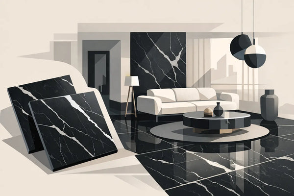 Nero Marquina Tile for Striking Interiors