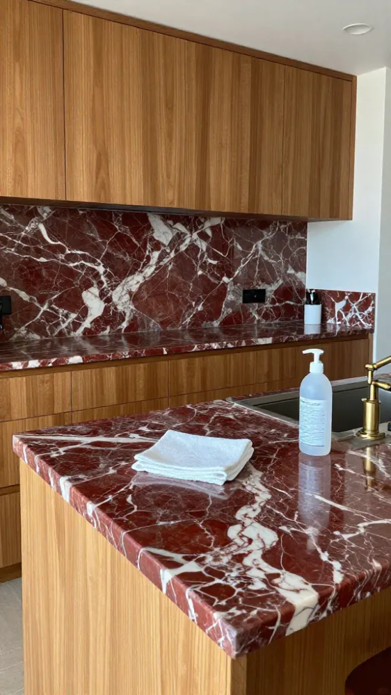 The Best Ways to Care for Rosso Levanto Marble