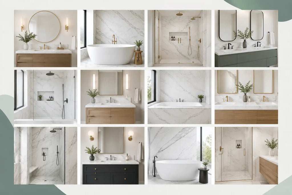 12 Marble Bathroom Remodel Examples That Work