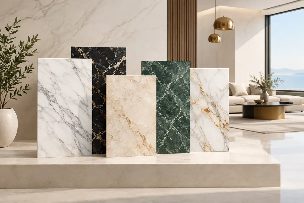 Top Luxury Marble Varieties for Premium Spaces