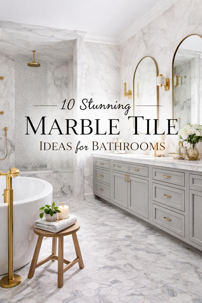 Choosing the right marble tile for bathroom renovations
