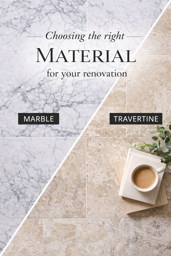 Choosing the right material for your renovation