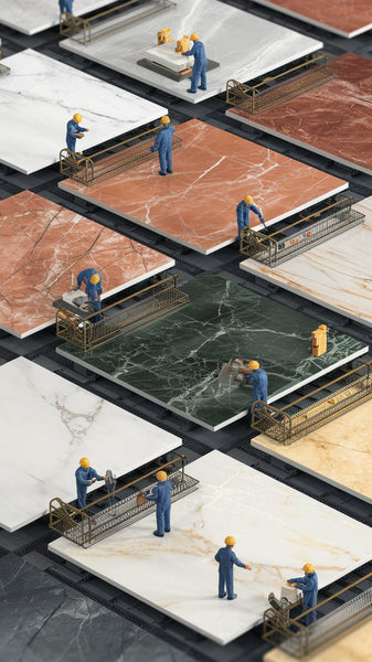 Luxury Marble Tiles – Bianco Dolomite, Nero Marquina, Rojo Alicante & More