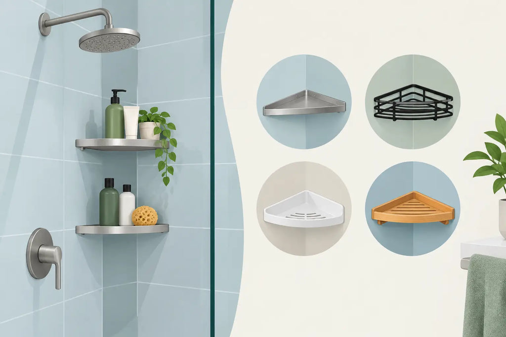 How to Choose a Corner Shelf for Your Shower