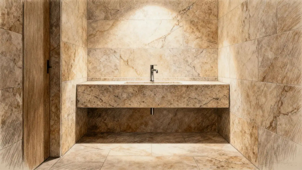 The Best Natural Stone for Small Bathrooms: Designer Recommendations for Timeless Style