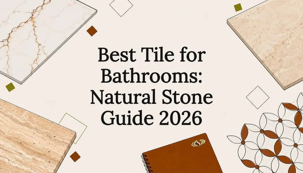 Best Tile for Bathrooms: Natural Stone Guide 2026