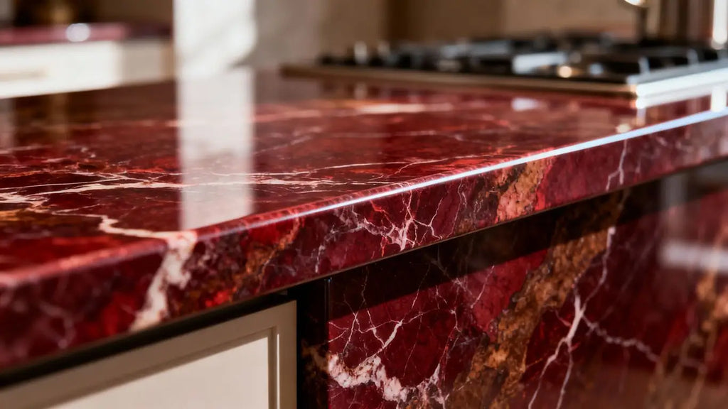 Burgundy Marble: The Bold Kitchen Trend You Need to Know for 2026