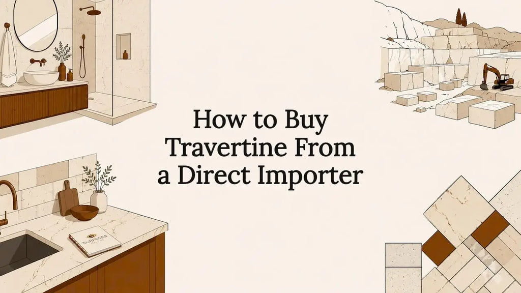 How to Buy Travertine From a Direct Importer