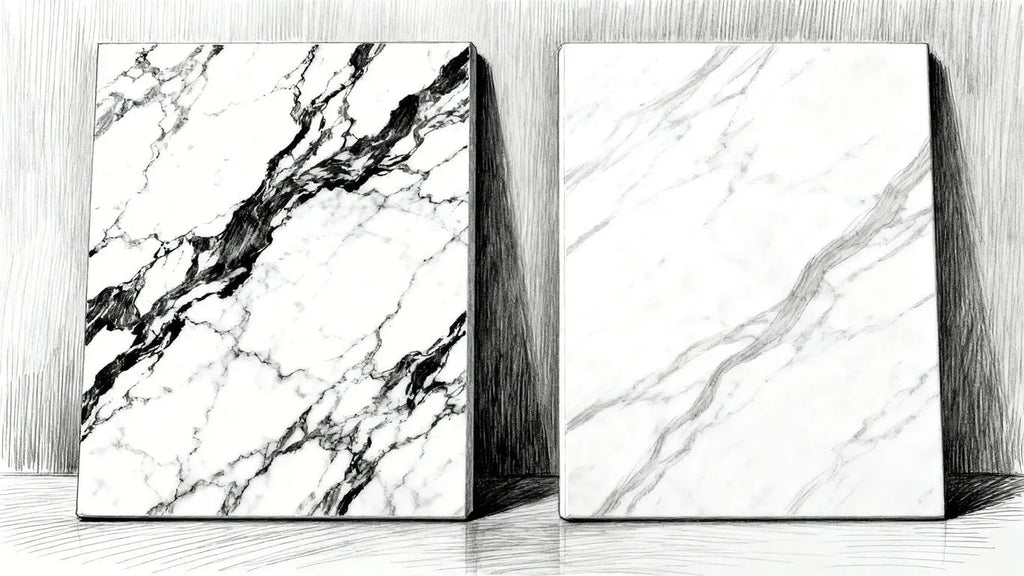 Calacatta vs Carrara Marble: Unveiling the Real Differences for Your Home