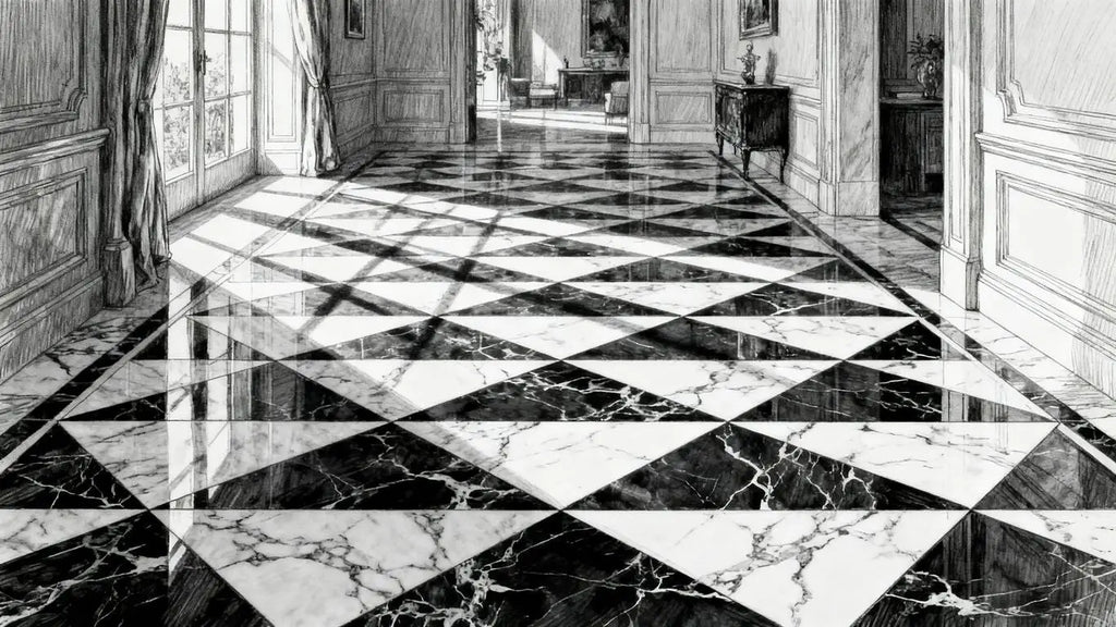 Checkerboard Marble Floors: Why They Are Back in Luxury Homes