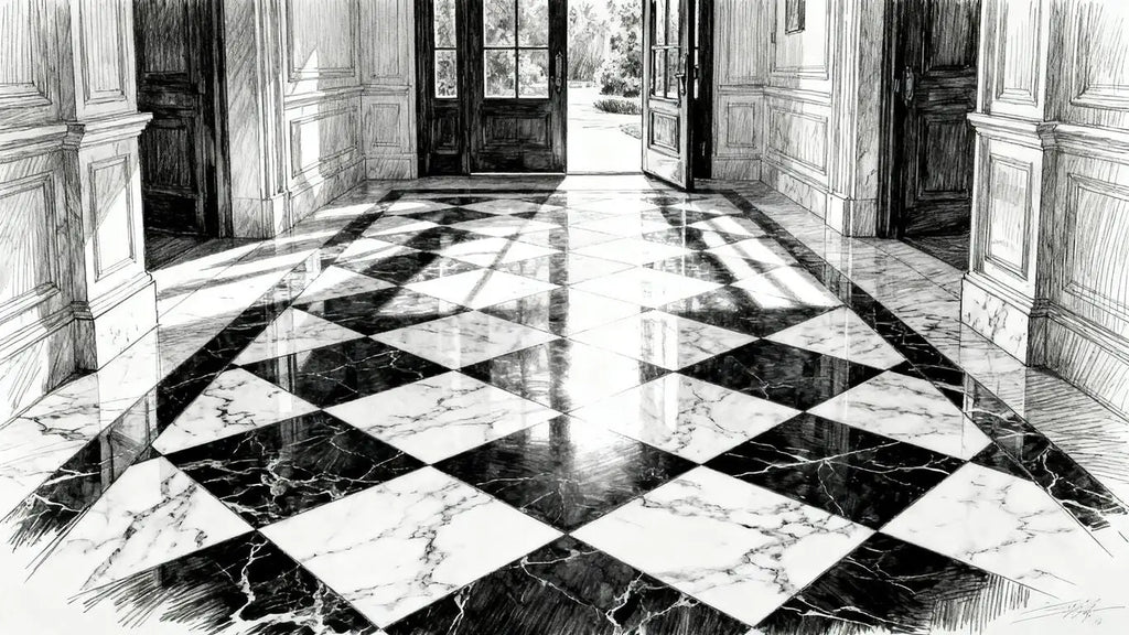 Checkerboard Marble Floors: Why They're Making a Comeback in 2026