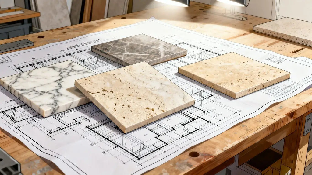 Why choose authentic natural stone over porcelain tile that looks like natural stone