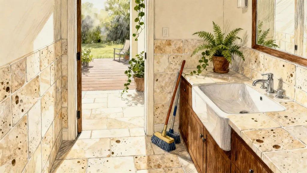 How to clean travertine tile: A safe step-by-step care guide